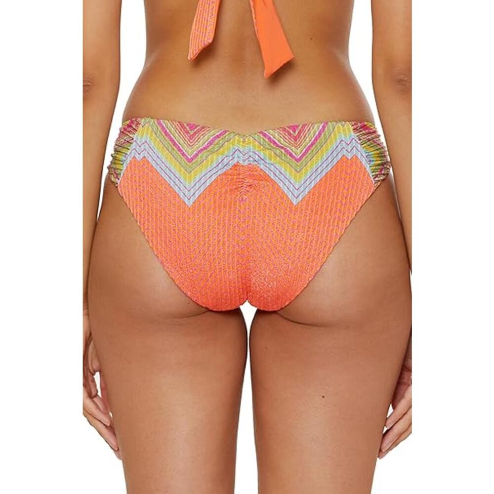NWT New Becca Womens Medium Summer Sunrise Hipster Cheeky Bikini Bottoms ONLY - Picture 3 of 6